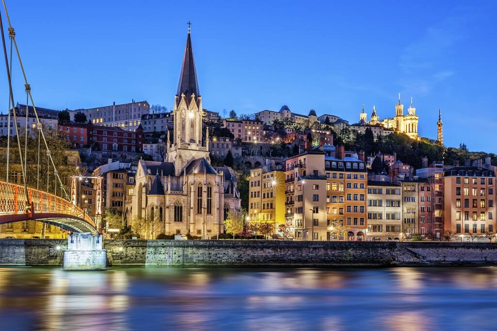 Vue sur Lyon