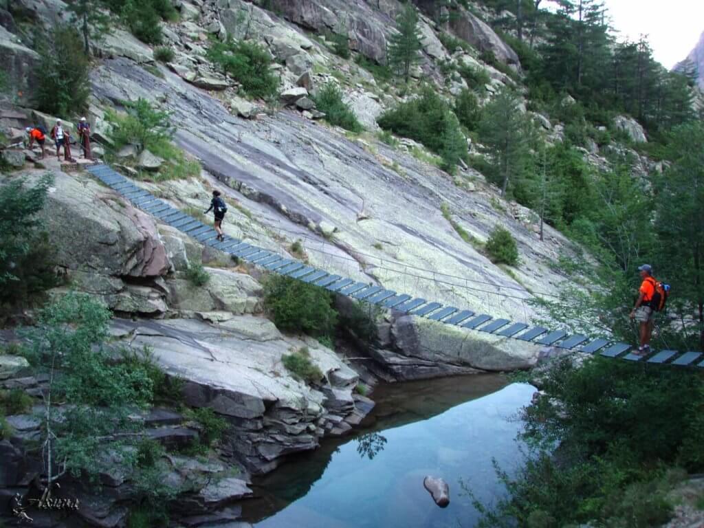 sentier GR 20 en corse